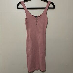 Medium Pink tank dress